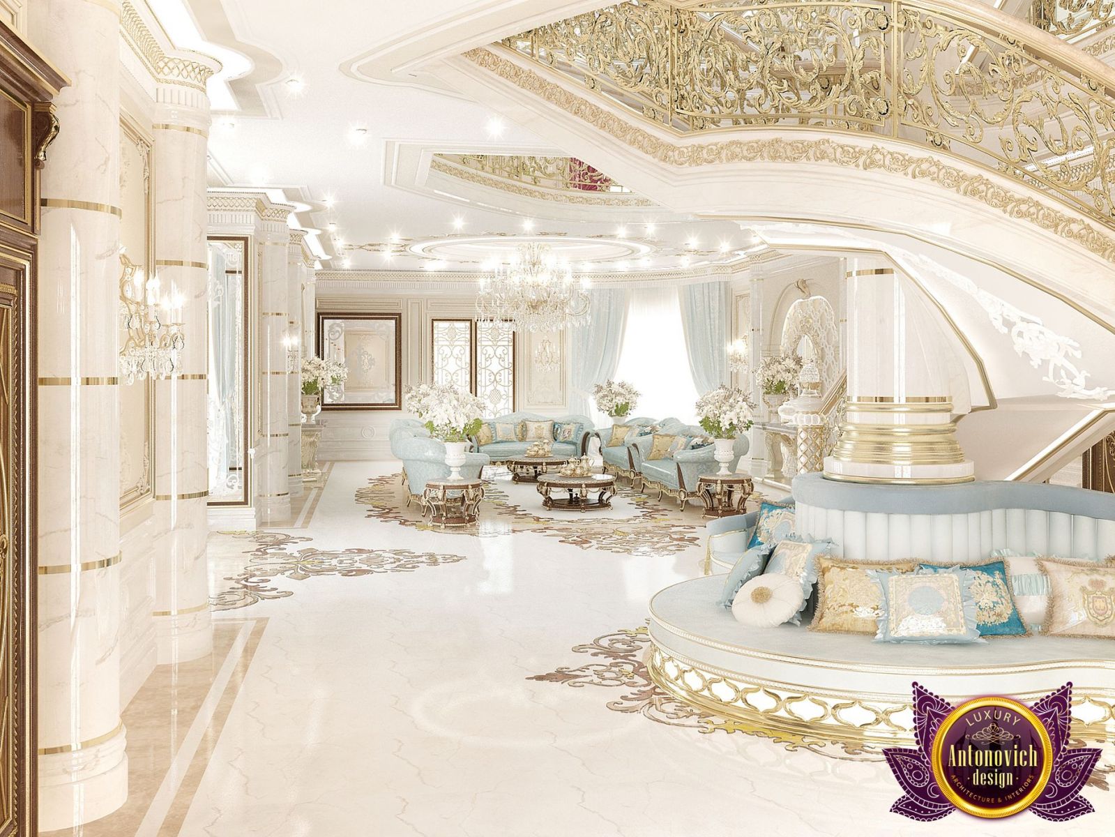 Elegant bedroom interior by Sharjah design expert