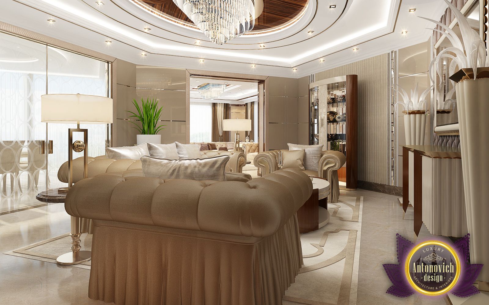 Elegant bedroom showcasing the talent of Africa's best interior designer