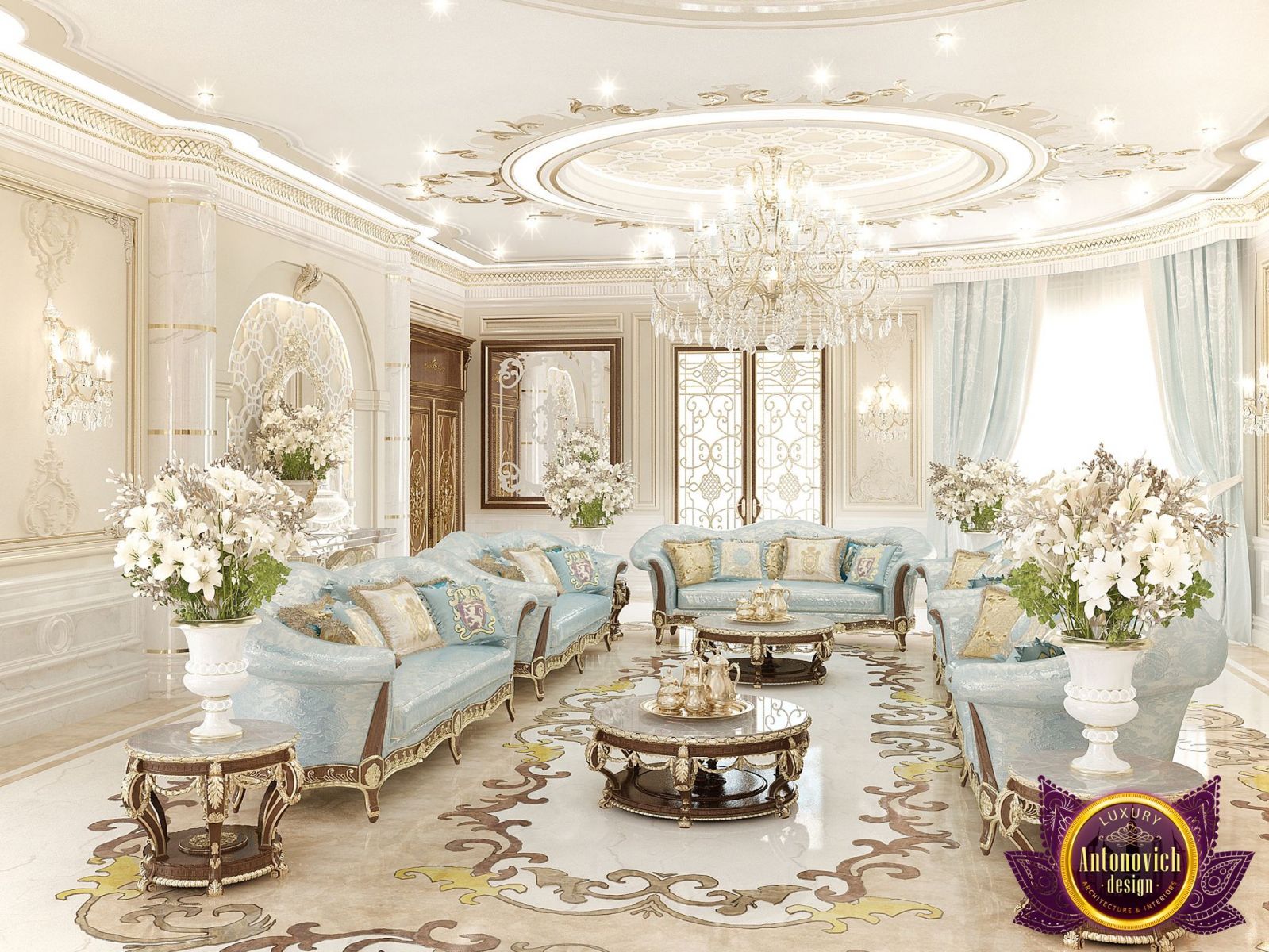 Contemporary villa design in Sharjah by top interior designer