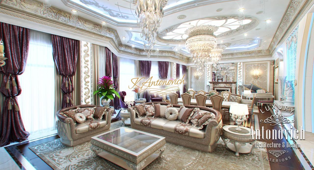 Luxury Living Room Living Room in Classic Style » Luxury Living Room Living Room in Classic Style »