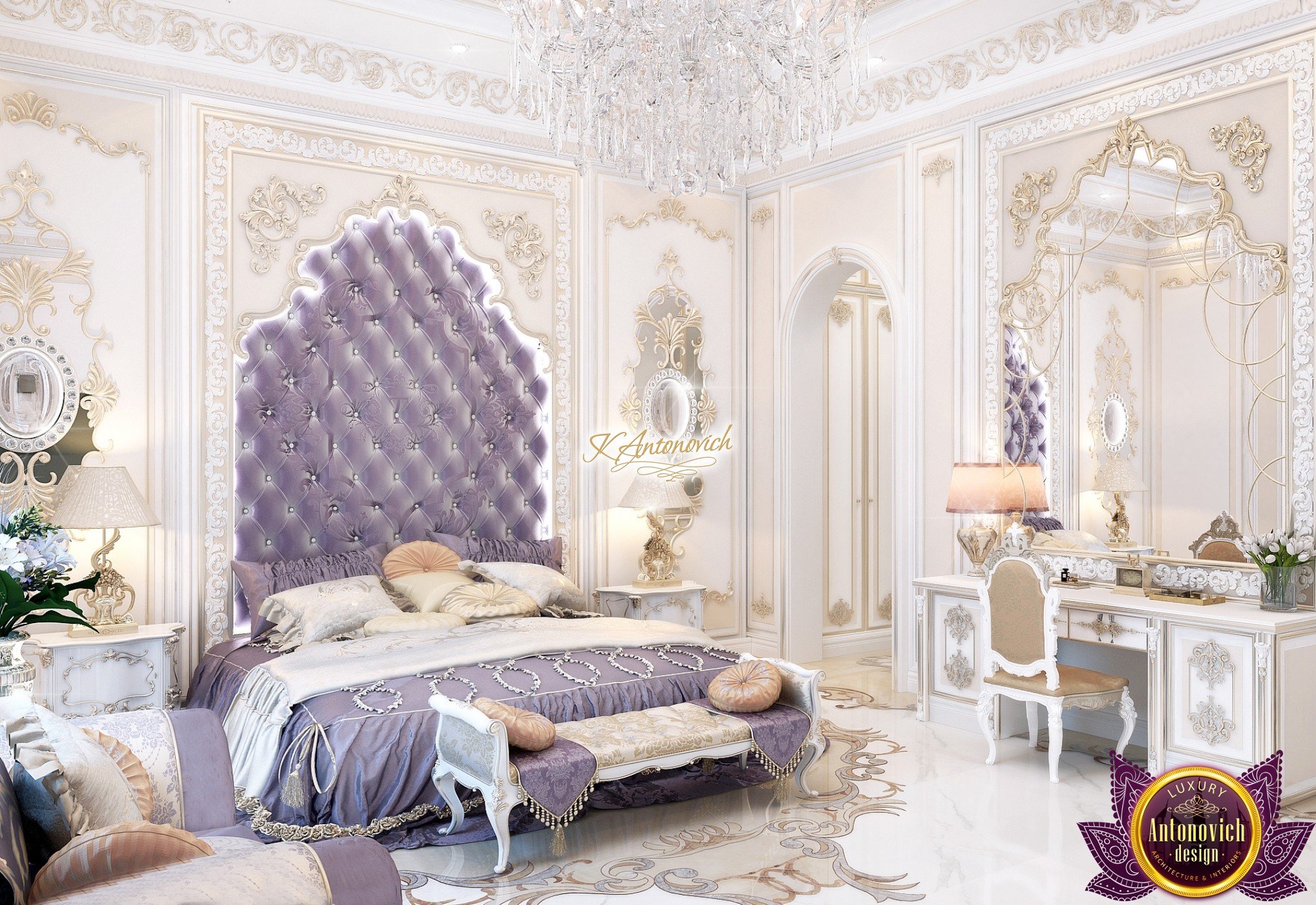 Luxury new Arabic style Bedroom design
