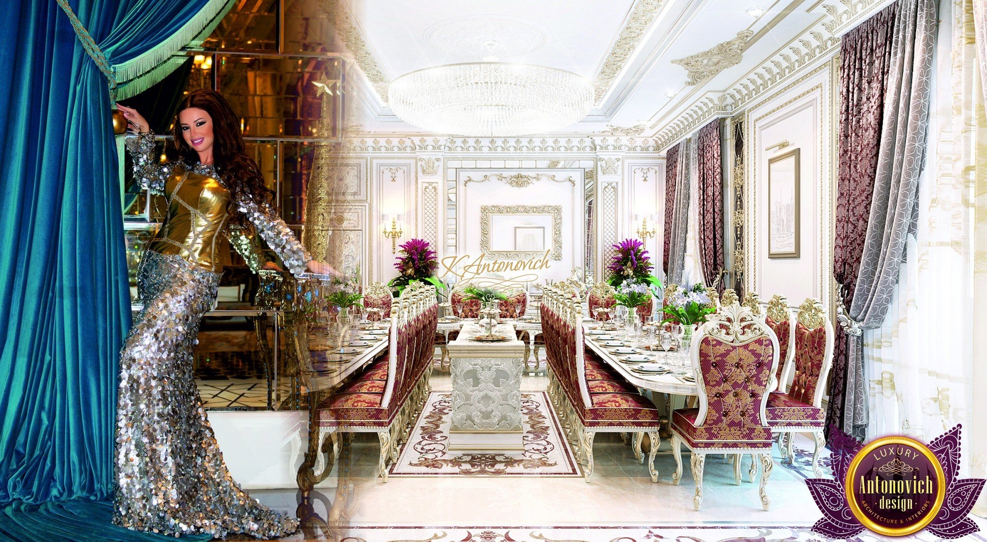 Luxury Arabic Dining area